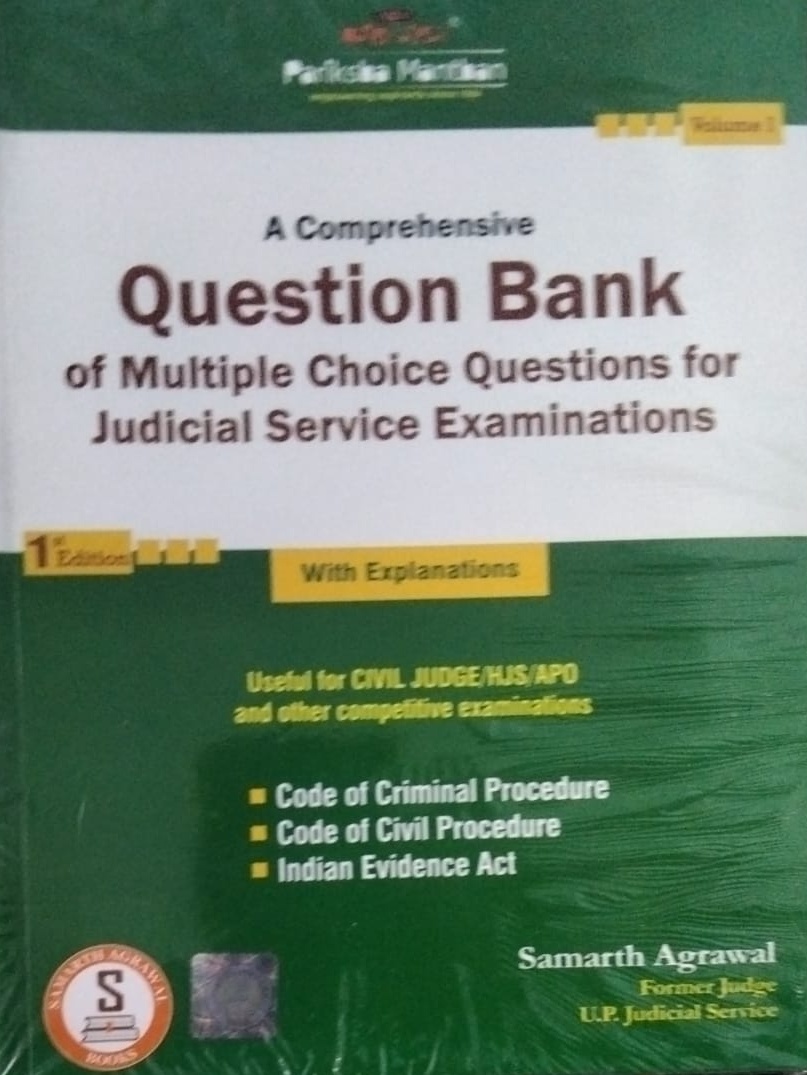 A Comprehensive Question Bank of Multiple Choice Questions for Judiacial Service Examinations