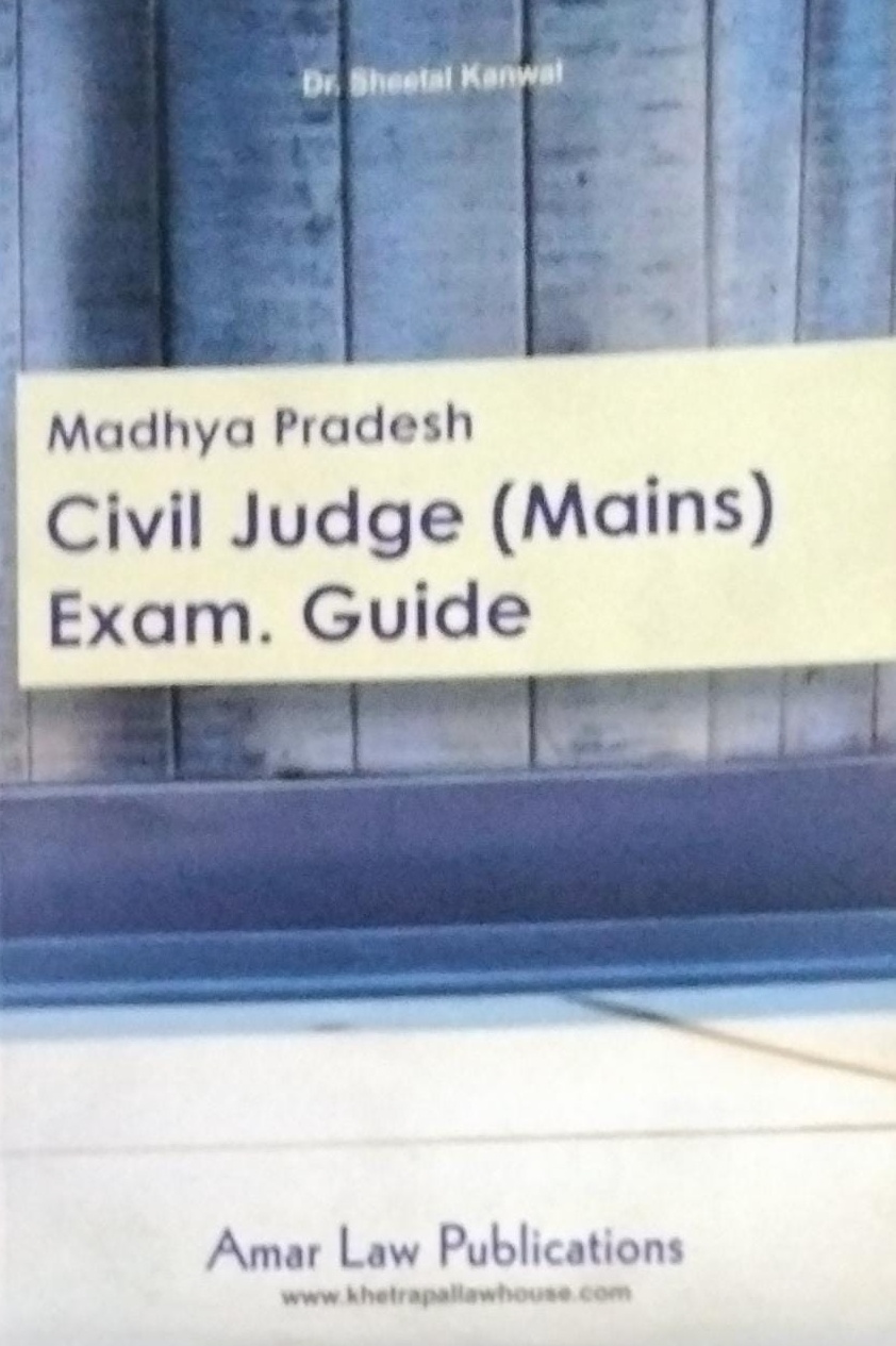 Practice Book For Judicial Services Examinations Khetrapal Law House