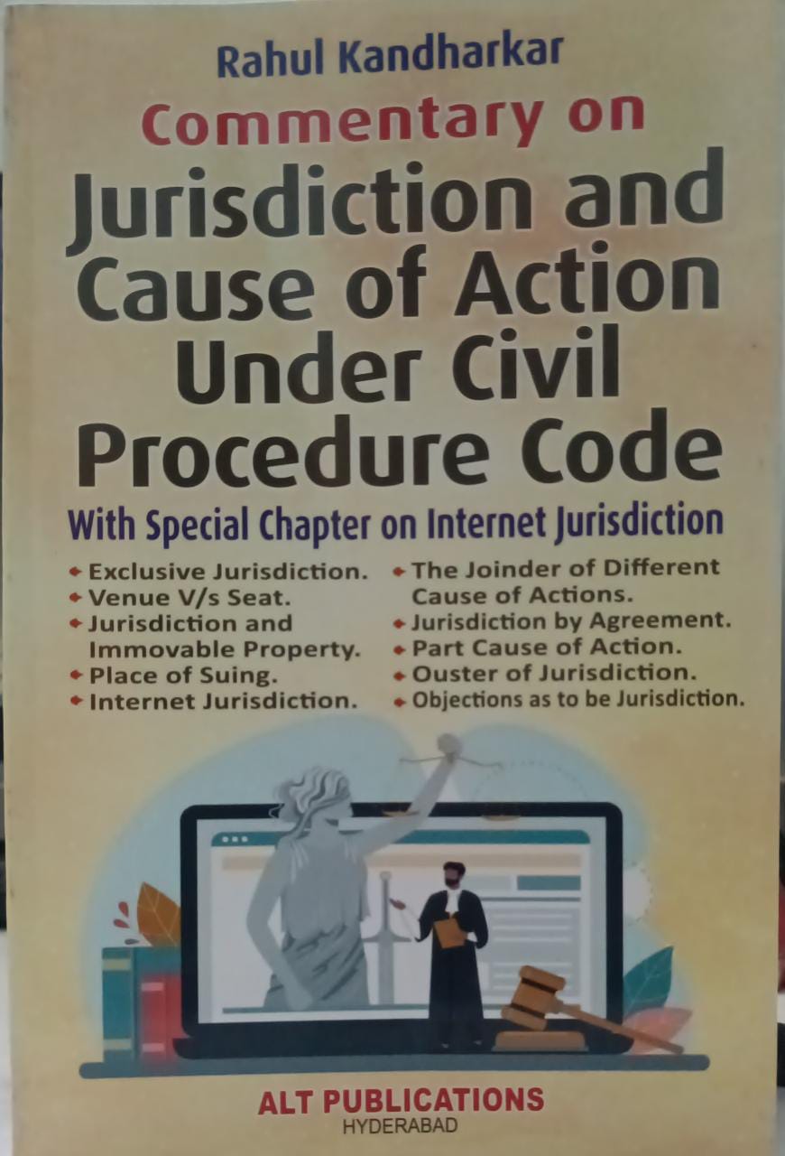 Rahul kandhakar commentary on jurisdiction and action under civil procedure code alt publications