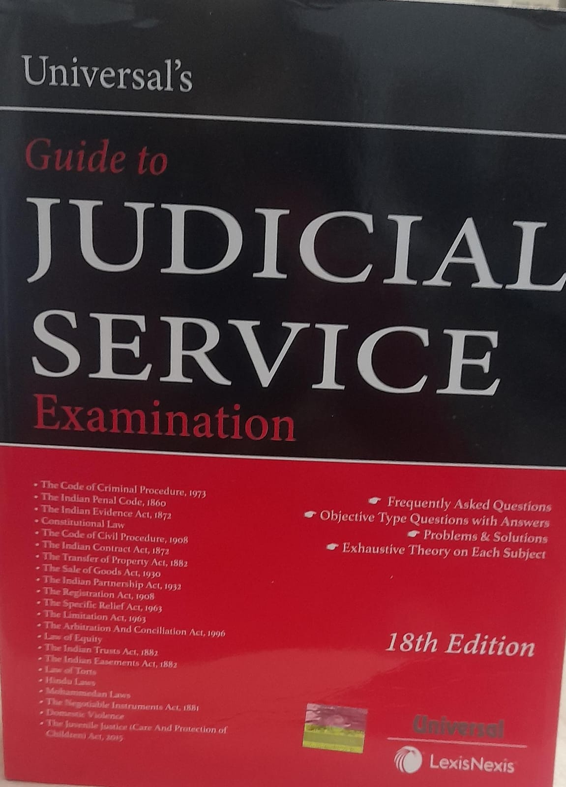 JUDICIAL SERVICE EXAMINATION 18 TH EDITION