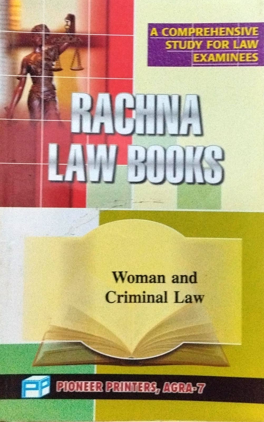 WOMAN AND CRIMINAL LAW RACHNA LAW BOOKS