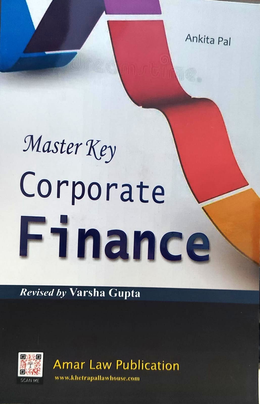 Master Key Corporate Finance BY Ankita Pal  Amar Law Publication, Indore Edition 2026