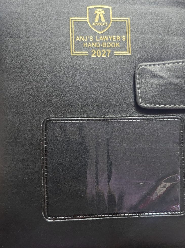 Advocate dairy 2 number diary with button